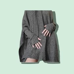 Olive Green Knitted Sweater